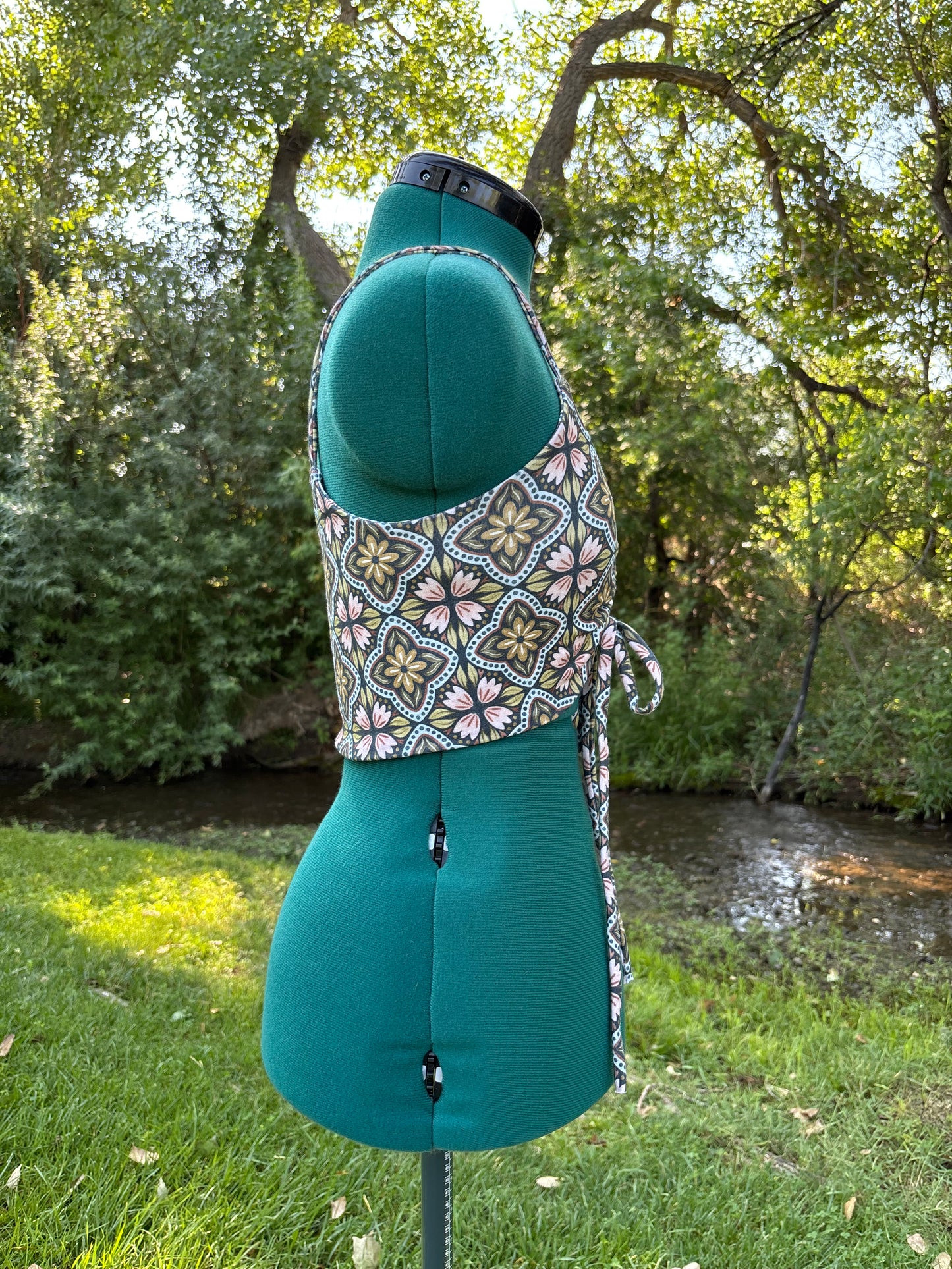 cinch circle crop // small