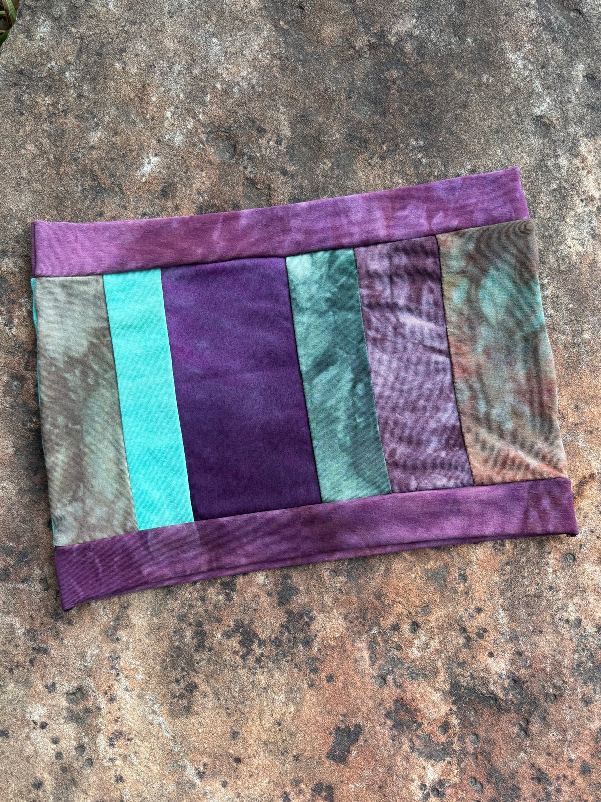 patchwork tube top // small-medium