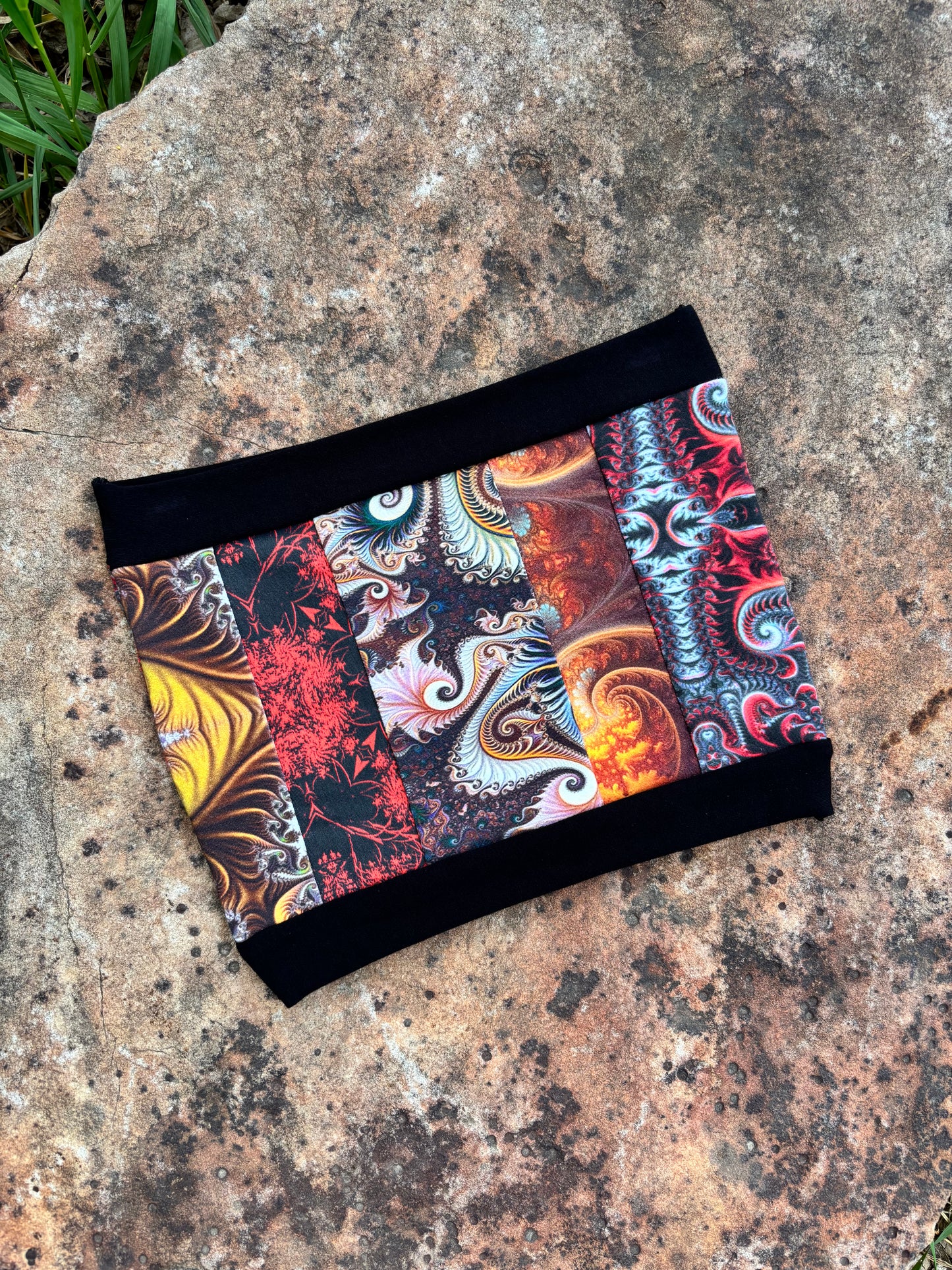 patchwork tube top // extra small
