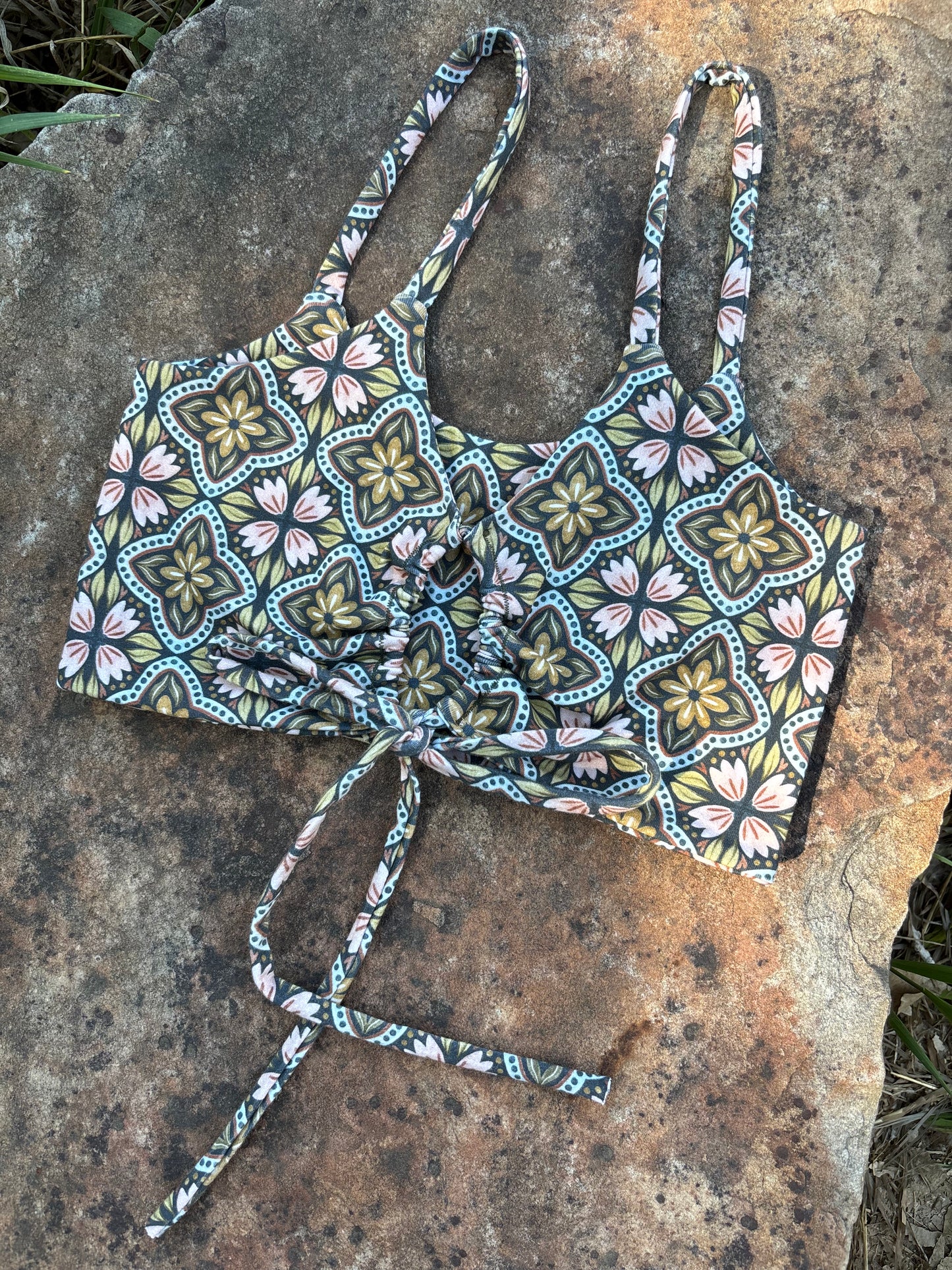 cinch circle crop // small
