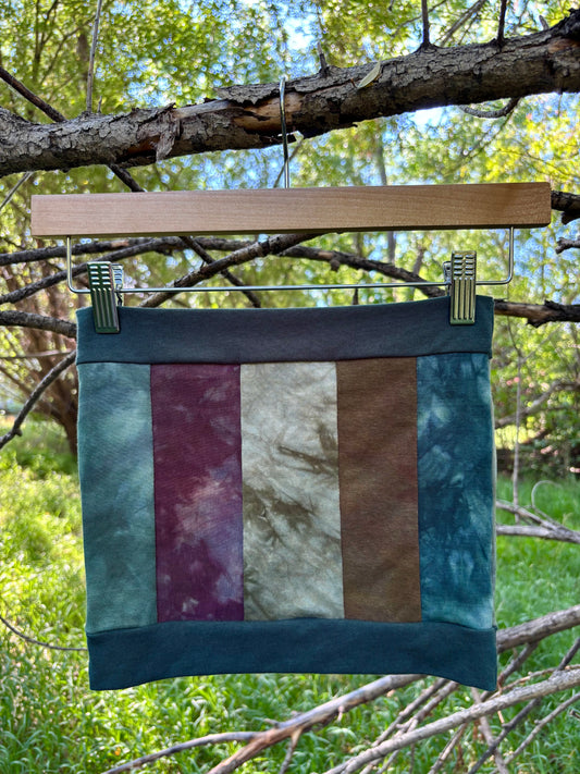 patchwork tube top // extra small