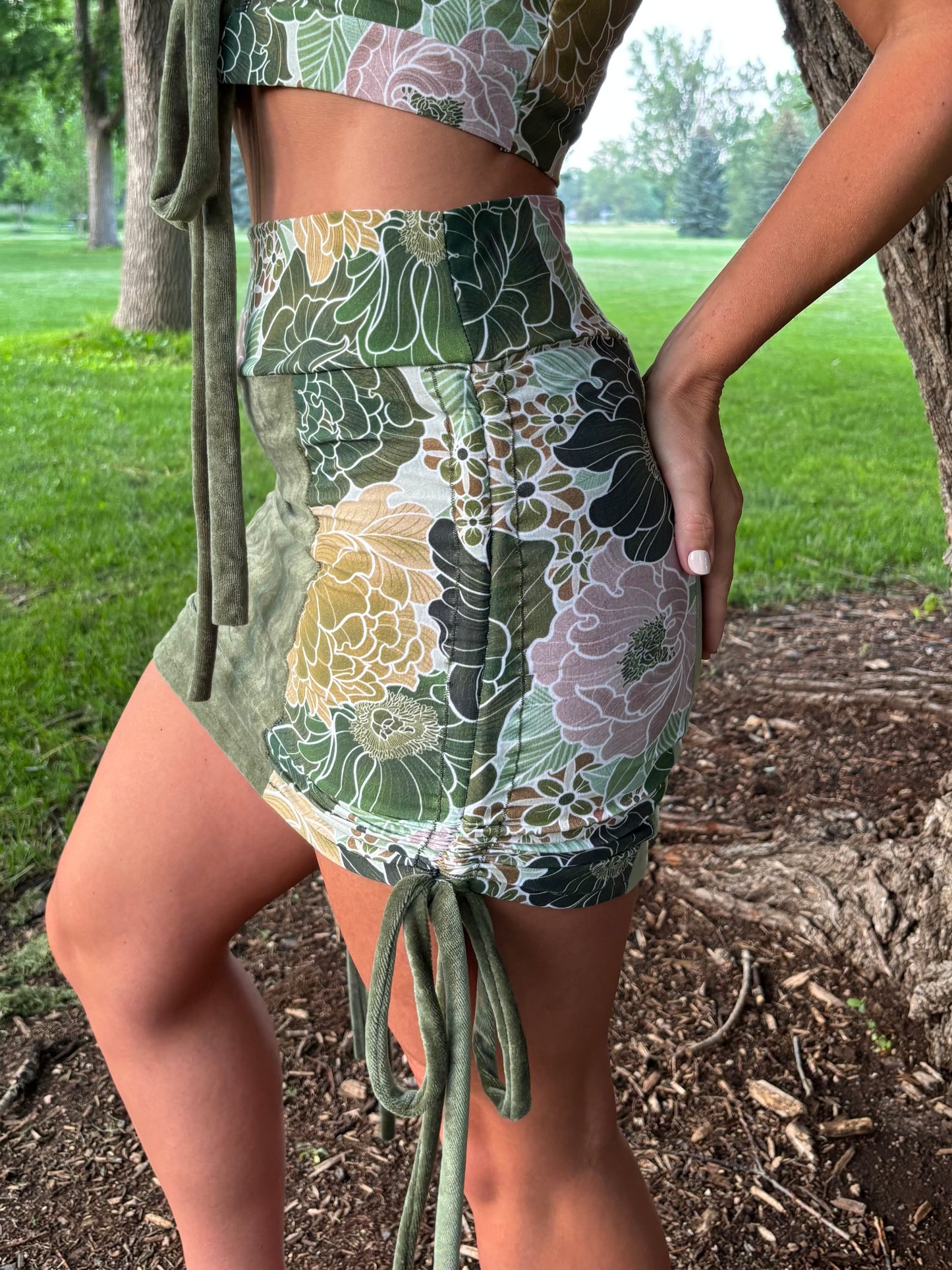 mto // nova cinch skirt