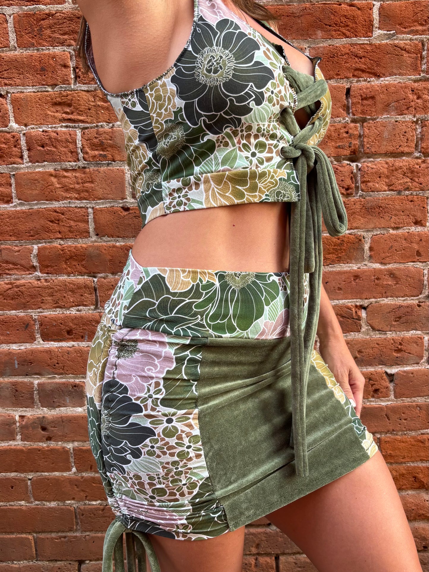mto // nova cinch skirt
