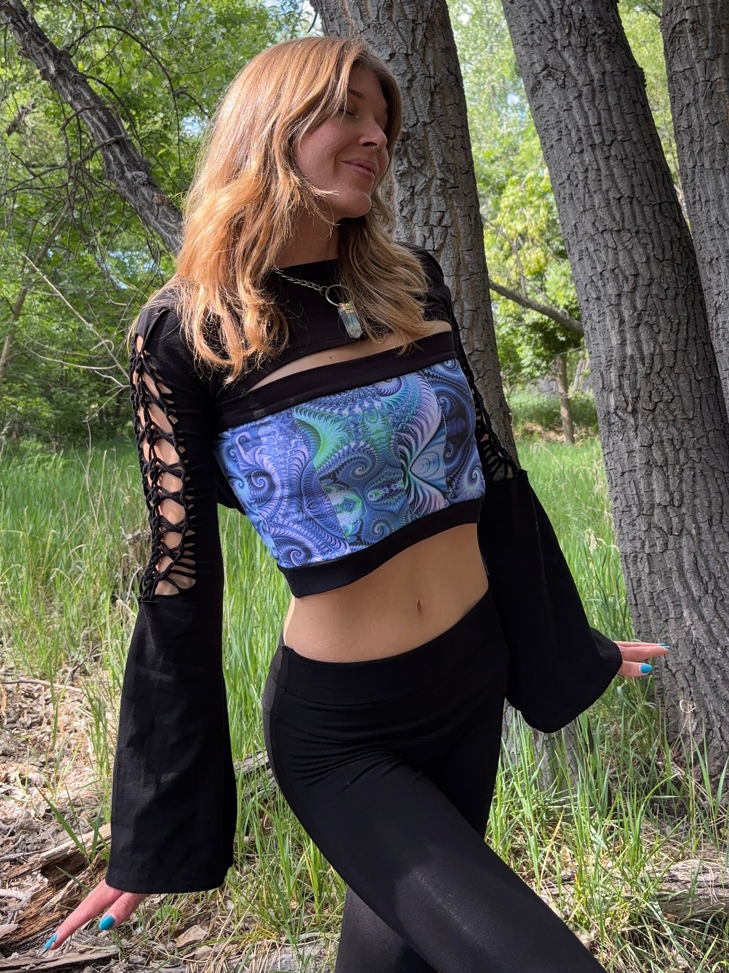 patchwork tube top // small