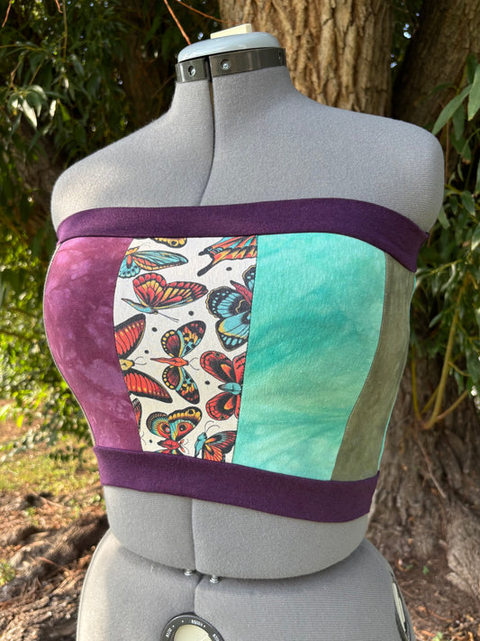 patchwork tube top // large