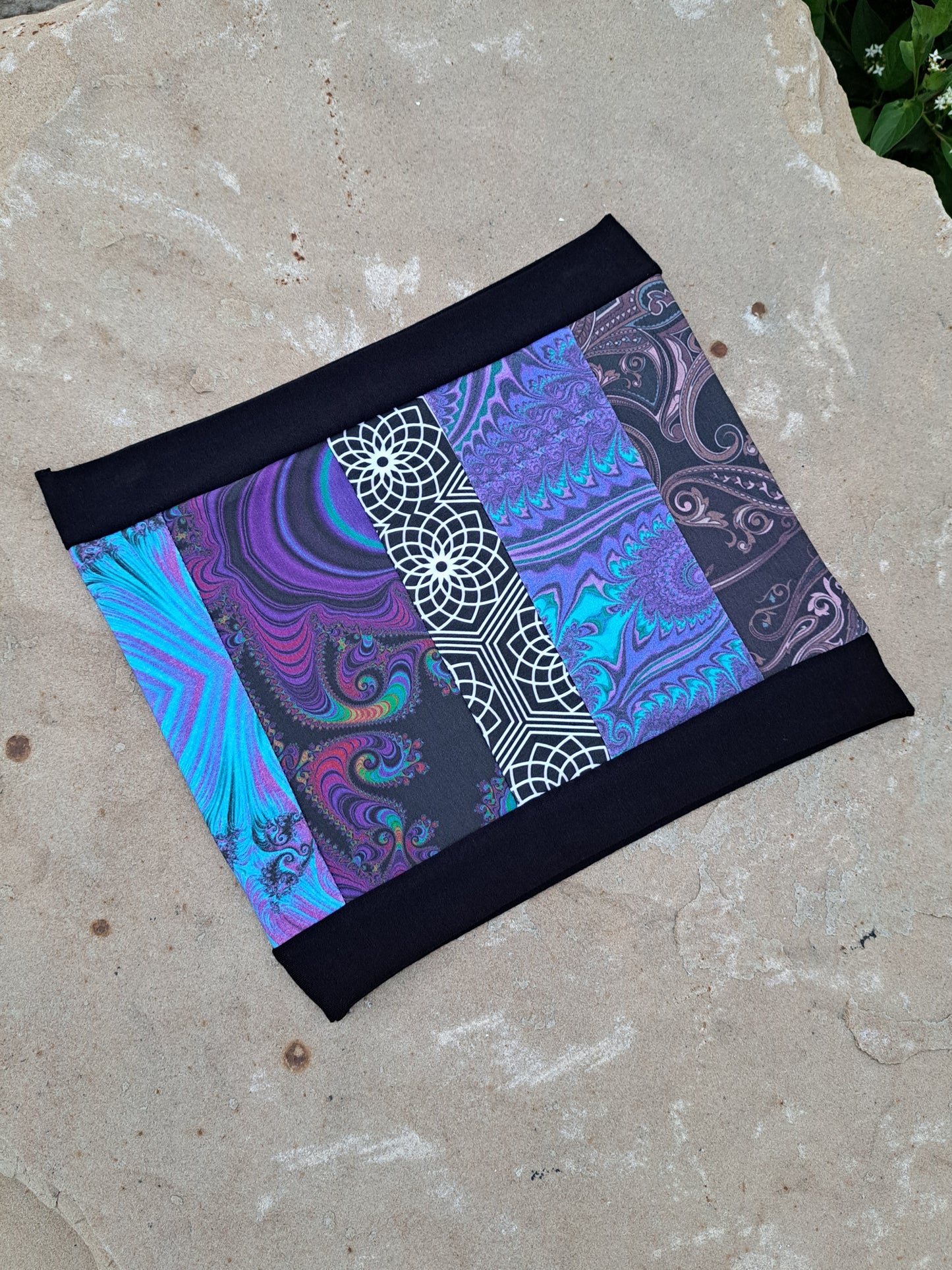 Patchwork tube top // extra small 🔮