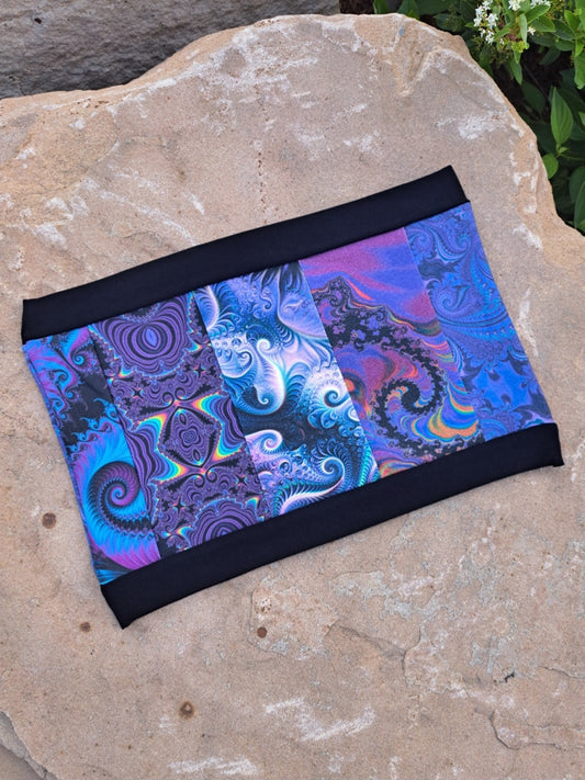 Patchwork tube top // large 💜
